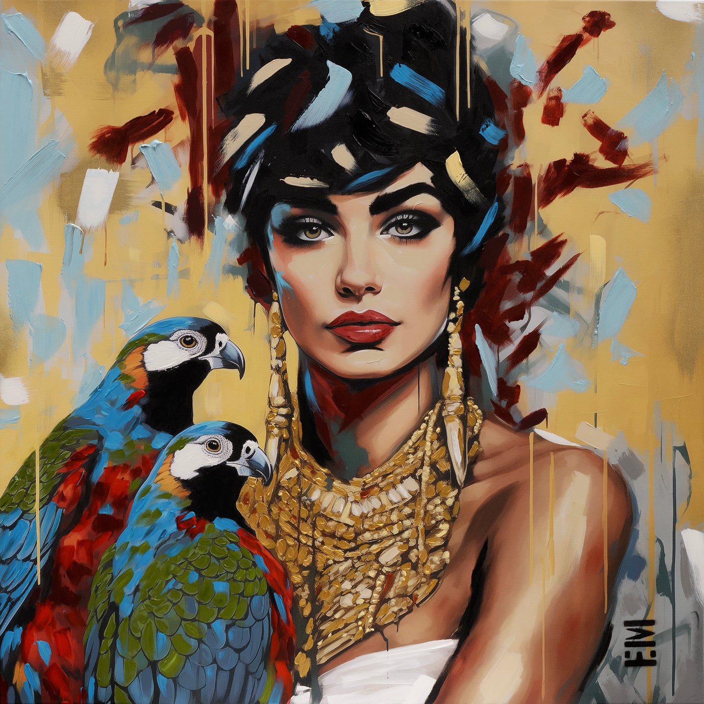 'I attract all the birds' limited edition