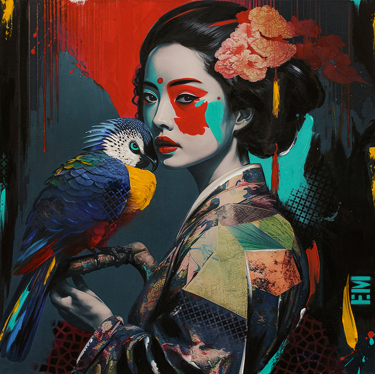 'Macaw Geisha' limited edition