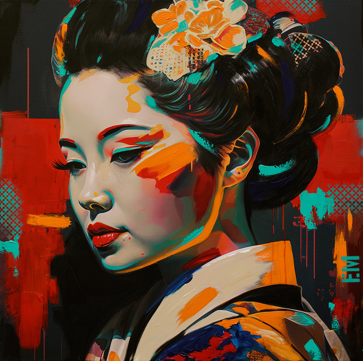 'Neon Geisha' limited edition